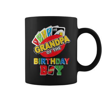 Grandpa Of The Birthday Boy Uno Daddy Papa 1St Bday Coffee Mug - Thegiftio UK