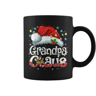 Grandpa Claus Xmas Santa Matching Family Christmas Pajamas Coffee Mug - Seseable