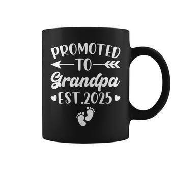 Grandpa Est 2025 For Father's Day Soon To Be Grandpa 2025 Coffee Mug - Thegiftio UK