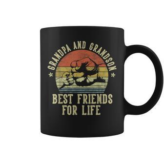 Grandpa And Grandson Best Friends For Life Grandpa Coffee Mug - Monsterry CA