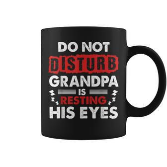 Grandpa Present Who Is Always Napping Snooze Sleep Coffee Mug - Thegiftio UK