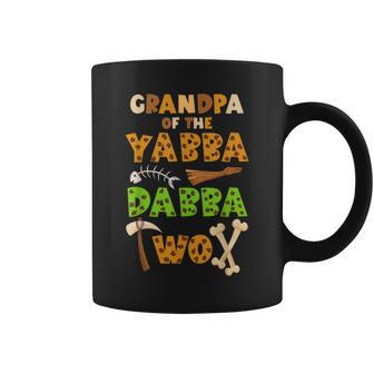 Grandpa Of The Yabba Dabba Two Ancient Times 2Nd Birthday Coffee Mug | Mazezy CA