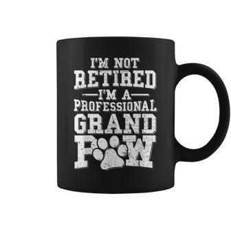 Grandpaw Dog Grandpa Grand Paw Grandfather Coffee Mug - Thegiftio UK