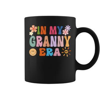 In My Granny Era Groovy Granny Retro Cool Granny Coffee Mug - Monsterry AU