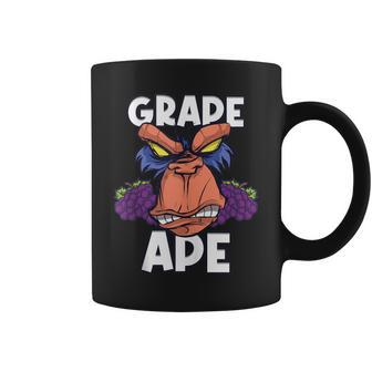 Grape Apes Grapes Coffee Mug - Monsterry UK
