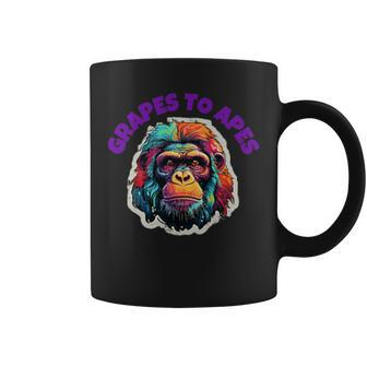 Grapes To Apes Coffee Mug - Monsterry UK