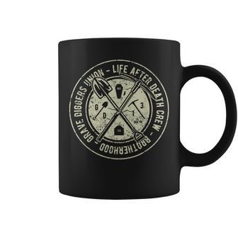 Grave Diggers Union Life After Death Crew Vintage Coffee Mug - Monsterry UK