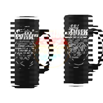 Gravelbiker I Gravel Bike Retro I Gravelbike Taza de café - Regaloses