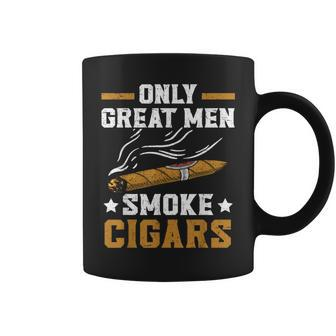 Only Great Smoke Cigars Tobacco Cigarette Smoker Coffee Mug - Monsterry DE