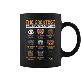 The Greatest Bears On Earth Type Of Bears Vintage Bear Coffee Mug - Monsterry UK