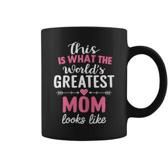 Greatest Mom Mother's Day Best Mom Coffee Mug | Mazezy CA