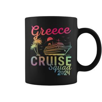 Greece Cruise Family 2024 Squad Vacation Matching Family Coffee Mug - Seseable