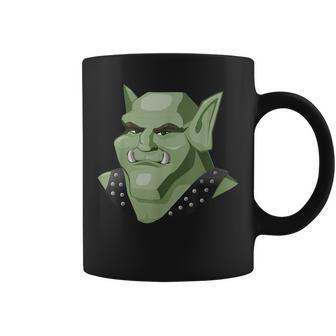 Green Troll Green Monster Troll Coffee Mug - Monsterry