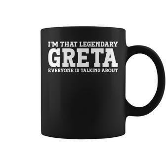 Greta Personal Name Girl Greta Coffee Mug - Monsterry