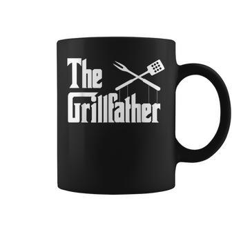 Grilling Smoker & Grill Chef Grillfather Grilled Bbq Coffee Mug | Crazezy