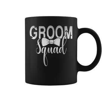 Groom Squad Groomsmen Bachelor Groom Best Man Coffee Mug | Crazezy UK