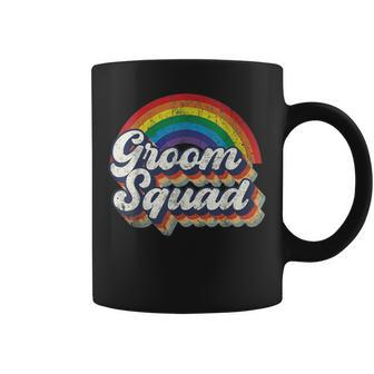 Groom Squad Lgbt Pride Gay Bachelor Wedding Coffee Mug | Crazezy CA