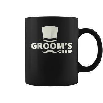 Groom's Brew Crew Groomsmen Bachelor Party Coffee Mug | Crazezy CA