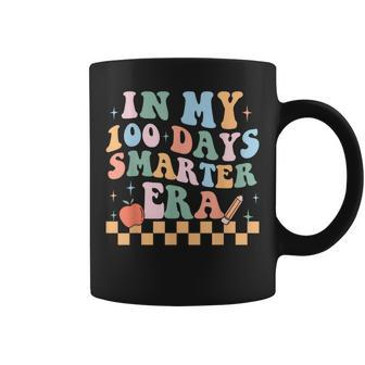 Groovy In My 100 Days Smarter Era 100 Days Of School Teacher Coffee Mug | Mazezy