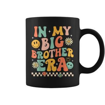 Groovy In My Big Brother Era Big Brother Baby Toddler Coffee Mug - Monsterry