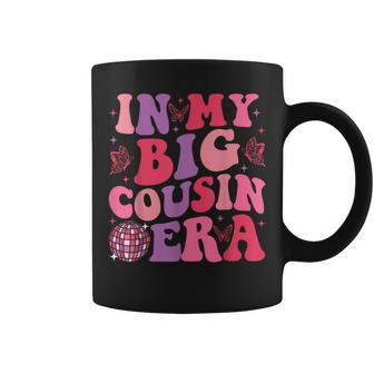Groovy In My Big Cousin Era Coffee Mug - Monsterry