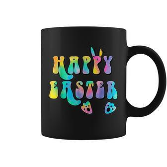 Groovy Bunny Tie Dye Happy Easter Cute Easter Day Rabbit Coffee Mug | Mazezy