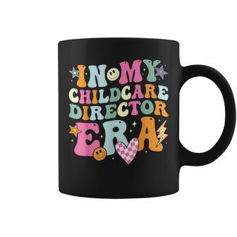 Groovy In My Childcare Director Era Retro Coffee Mug - Monsterry AU