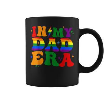 Groovy In My Dad Era Pride Month Lgbtq Fathers Day For Mens Coffee Mug - Thegiftio UK