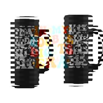 Groovy In My Double Digits Era 10Th Birthday For Boy Girl Coffee Mug - Seseable