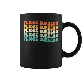 Groovy Flight Surgeon Job Title Coffee Mug - Monsterry AU