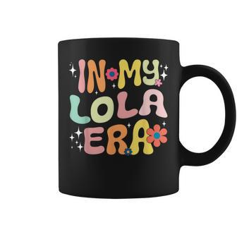 Groovy In My Lola Era Mom Grandma Coffee Mug - Thegiftio UK