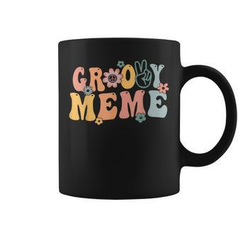 Groovy Meme Retro Mom Family Matching Mother's Day Coffee Mug - Thegiftio UK