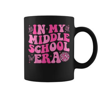 Groovy In My Middle School Era Back To School Teacher Coffee Mug - Monsterry
