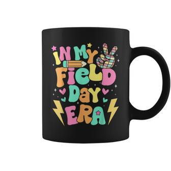 Groovy Retro In My Field Day Era Fun Day Field Trip School Coffee Mug - Seseable