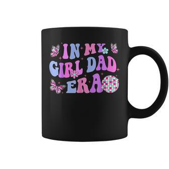 Groovy Retro In My Girl Dad Era Daddy Fathers Day Coffee Mug - Seseable