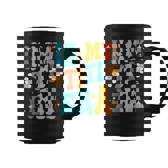 Groovy Retro In My Titi Era Best Aunt Ever Auntie On Back Coffee Mug - Thegiftio UK