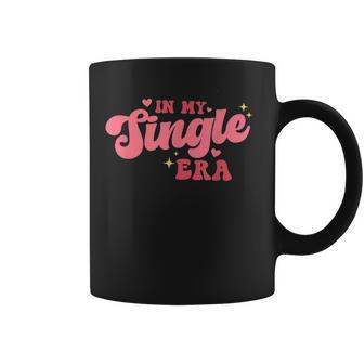 Groovy In My Single Era Anti-Valentines Divorce Coffee Mug - Monsterry AU