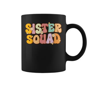 Groovy Sister Squad Family Matching Party Bbf Sisters Coffee Mug - Thegiftio UK