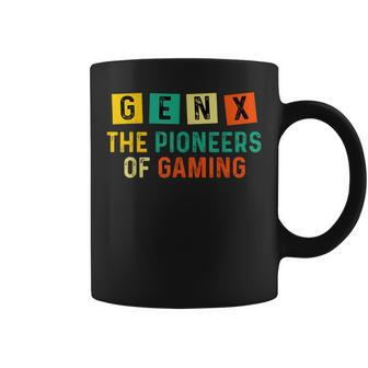 Growing Up Gen X Retro Gaming Generation X Vintage Gamer Coffee Mug - Monsterry AU