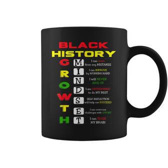 Growth Mindset Definition Cool Black History Month 2024 Coffee Mug - Thegiftio UK