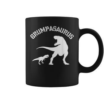 Grumpasaurus Grumpa Saurus T Rex T Fathers Day Coffee Mug - Monsterry