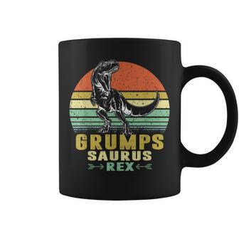 Grumpssaurus T Rex Dinosaur Grumps Saurus Family Coffee Mug | Crazezy