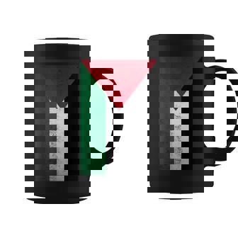 Grunge Palestine Flagintage Arabic Asia Palestinian Taza de café - Regaloses