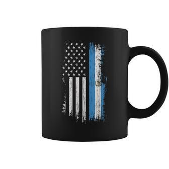 Guatemalan American Flag Pride Guatemala Usa Coffee Mug - Monsterry CA