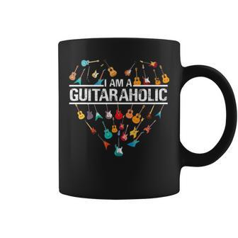 Guitar Guitaraholic Coffee Mug | Mazezy