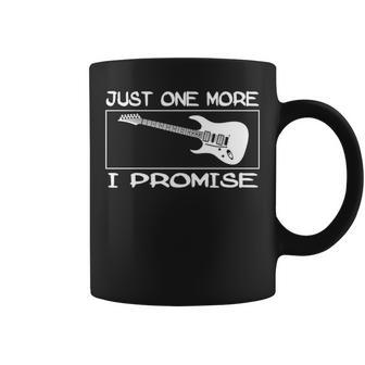 Guitar Juste More I Promise Coffee Mug | Mazezy