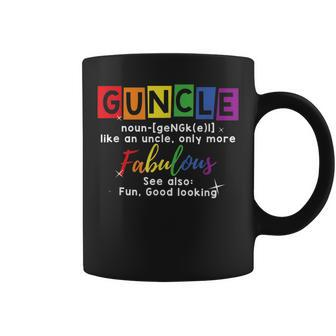 Guncle Definition Gay Pride For Gay Uncle Coffee Mug | Crazezy DE