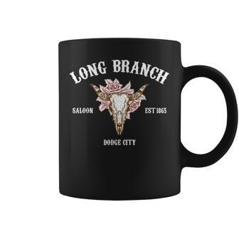 Gunsmoke Long Branch Saloon Coffee Mug - Monsterry