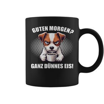 Guten Morgen Ganz Dünne Eis Jack Russell Terrier Dog Tassen - Seseable