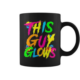 This Guy Glows Cute Boys Man Party Team Coffee Mug - Seseable
